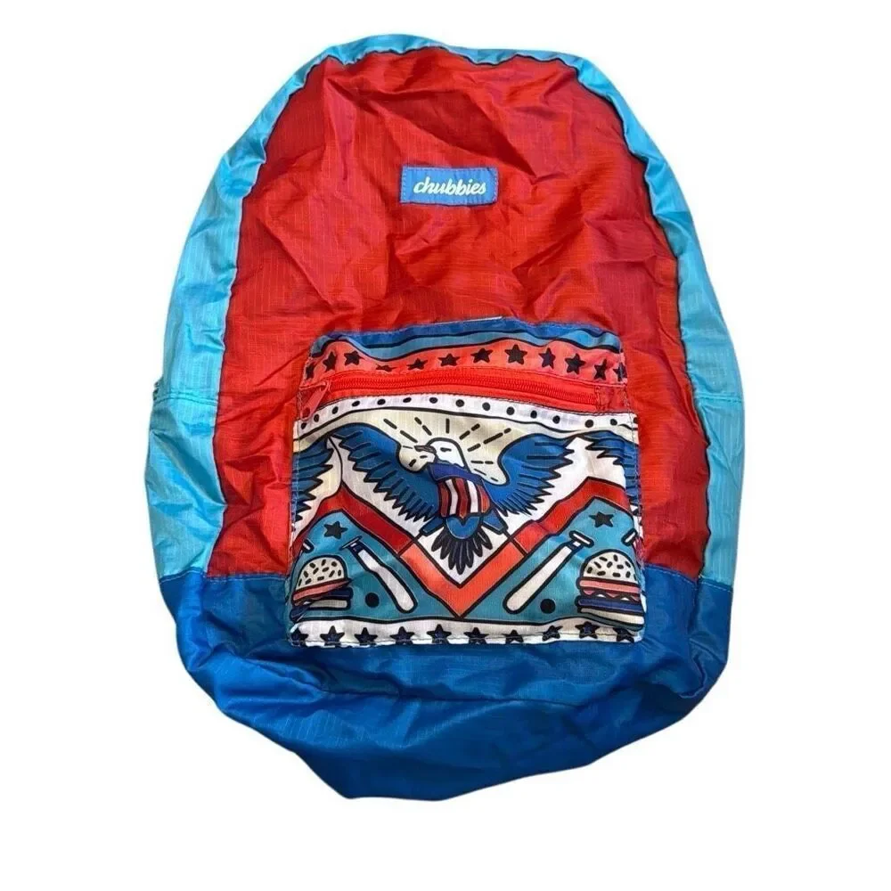 Chubbies Stowaway Lightweight Zip Backpack - Picture 4 of 6
